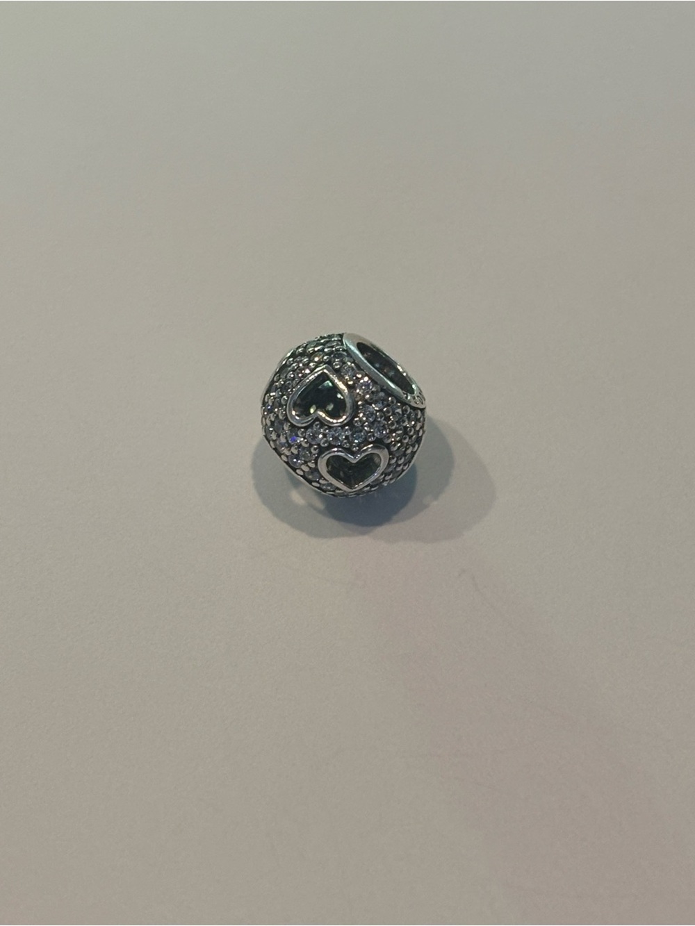 Pandora Tumbling Hearts Charm